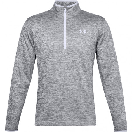 Midlayer Under Armour Fleece 1/2 ZIP-Halo Gray / / Black