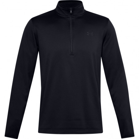 Midlayewr Under Armour Fleece 1/2 ZIP-Black / / Black