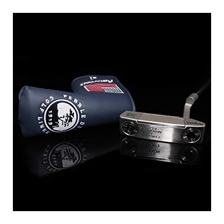 Funda de Putter Blade en Piel Sintética Waterproof Azul