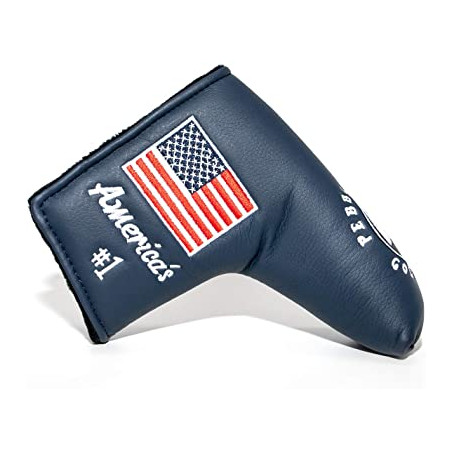 Funda de Putter Blade en Piel Sintética Waterproof Azul