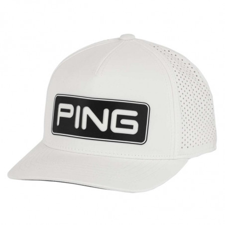 Gorra Ping Tour Vented Delta 211 Blanco