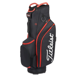 Bolsa Titleist 2022 Cart 14 Negro/Negro/Rojo