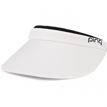 Visera Ping Ladies Clip Visor Blanco
