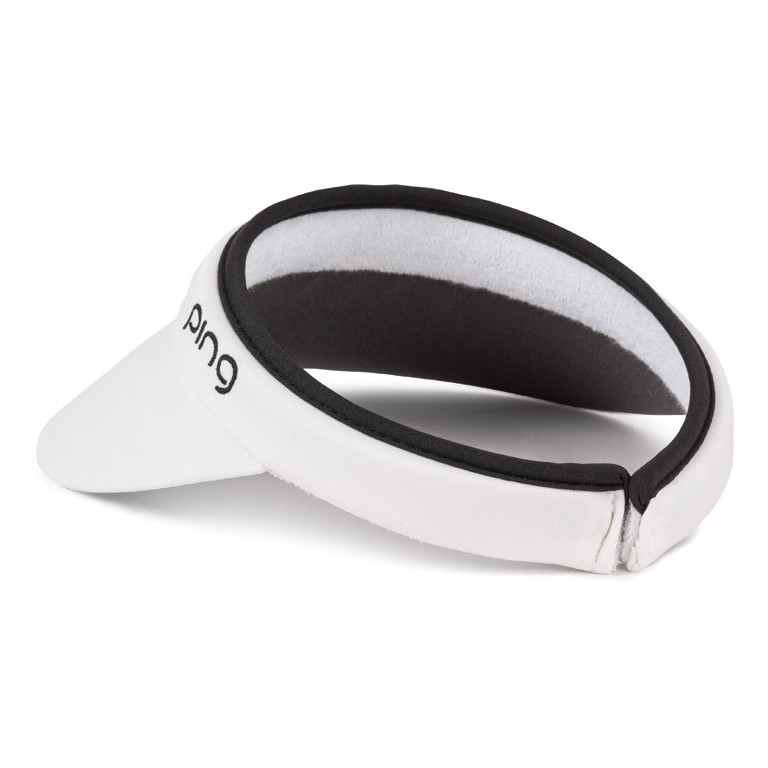 Visera Ping Ladies Clip Visor Blanco