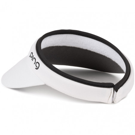 Visera Ping Ladies Clip Visor Blanco