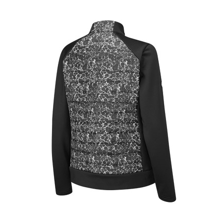 Ping Ladies Printed Hybrid Jacket in Black Multi PIP