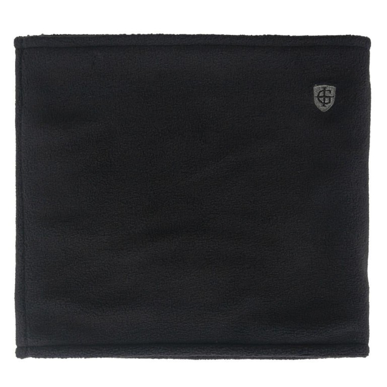 Set Gorro Invierno + Neck Térmica Negro Rojo