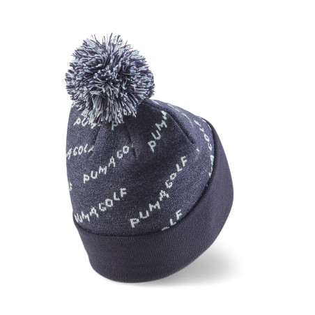 Gorro Invierno Renovable Pom Puma Golf Navy