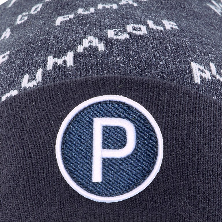 Gorro Invierno Renovable Pom Puma Golf Navy