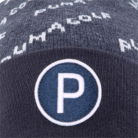 Gorro Invierno Renovable Pom Puma Golf Navy