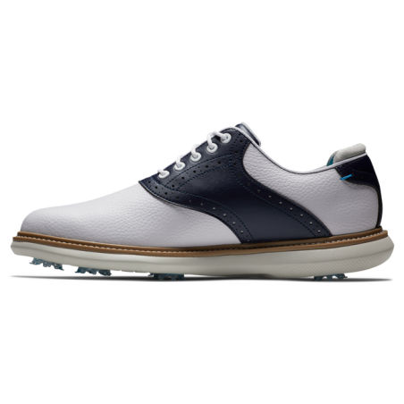 Zapatos Nuevo FootJoy TRADITIONS Blanco/Azul