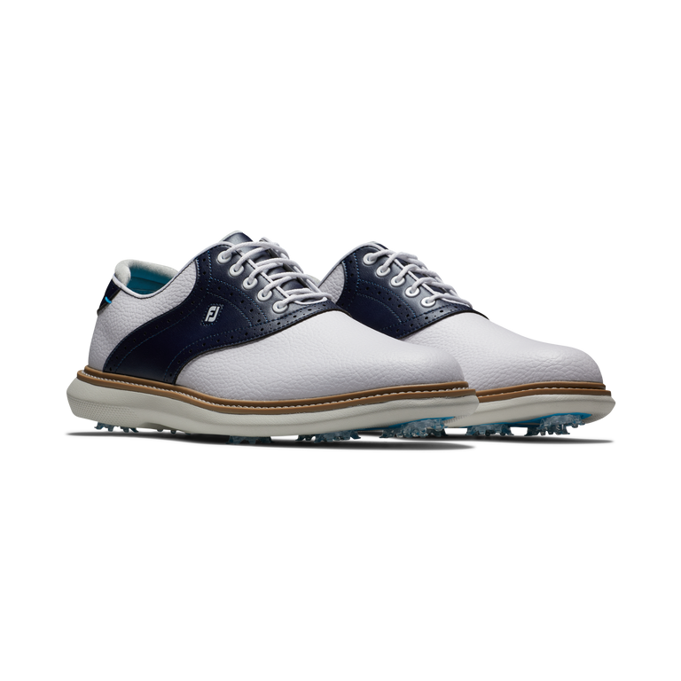 Zapatos Nuevo FootJoy TRADITIONS Blanco/Azul