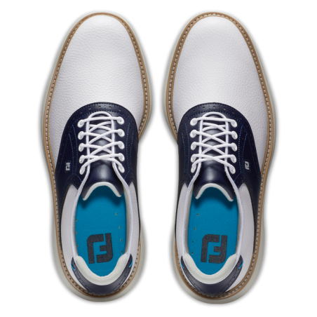 Zapatos Nuevo FootJoy TRADITIONS Blanco/Azul