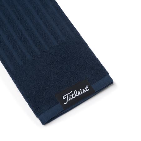 Toalla Titleist Trifold Navy100% algodón Players Trifold Cart