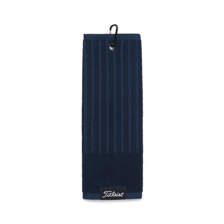 Toalla Titleist Trifold Navy100% algodón Players Trifold Cart