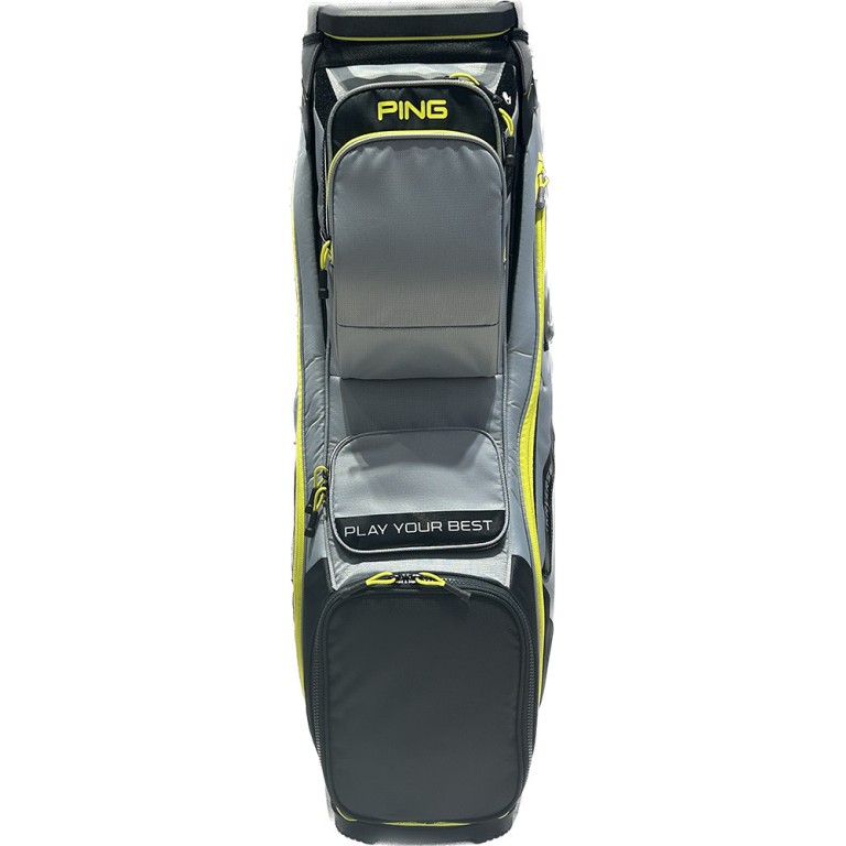 Bolsa Ping TRAVERSE 2024 Cart Bag Gris/Negro/Amarillo