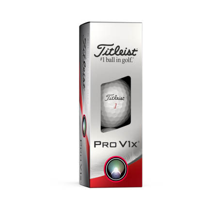 Bolas Titleist Pro V1x 2023 (pack 3 bolas)