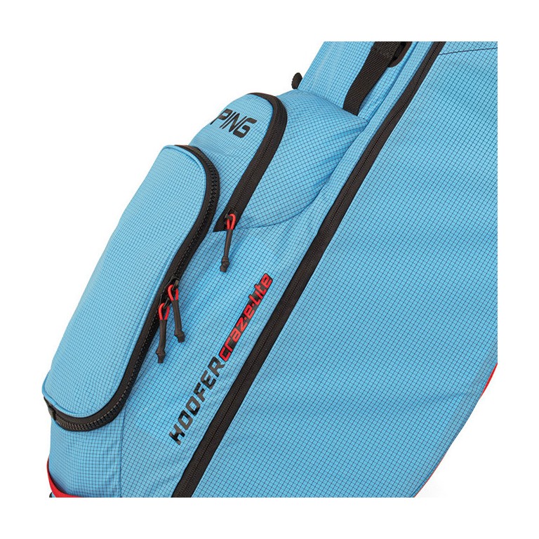 Bolsa Ping Hoofer Craz-e Lite Azul Brillante/Negro/Rojo