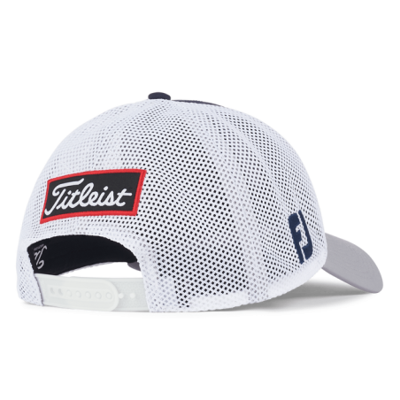 Gorra Titleist Tour Performance Mesh blanco/navy/gris
