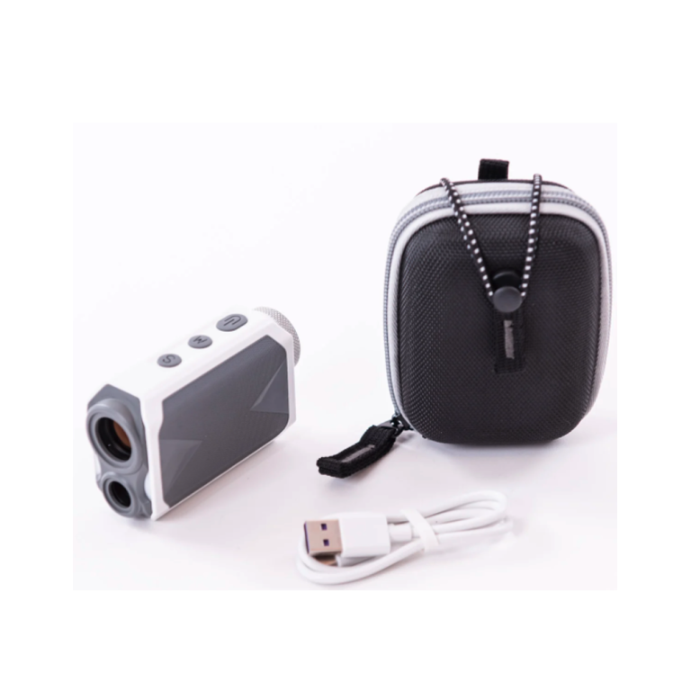 Medidor Láser MINI de Golf Telémetro Boston Compact Led Slope Edition Blanco/Gris