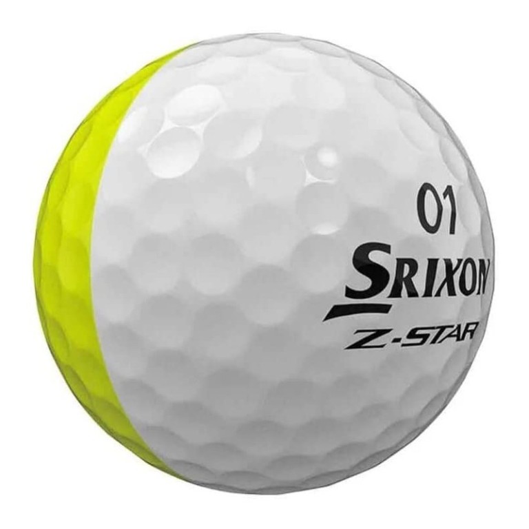 Bolas Srixon DIVIDE Blanco Amarillo