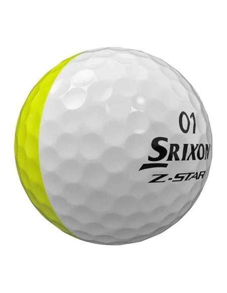 Bolas Srixon DIVIDE Blanco Amarillo