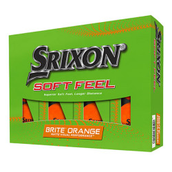 Bolas Srixon de Golf Soft Feel Naranja