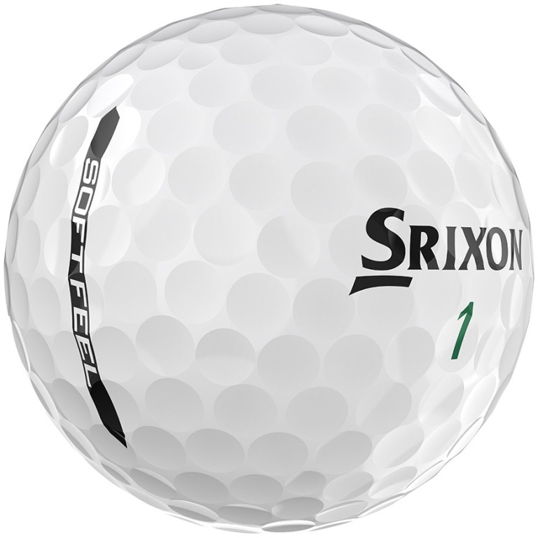Bolas Srixon de Golf Soft Feel Blanca