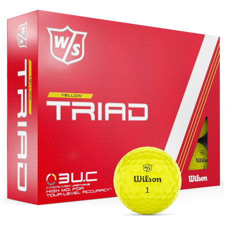 Bolas Wilson TRIAD Amarilla