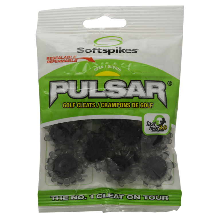 Tacos Zapatos de golf SOFTSPIKES PULSAR - FAST TWIST 3.0 grey/black