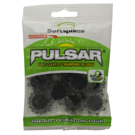 Tacos Zapatos de golf SOFTSPIKES PULSAR - FAST TWIST 3.0 grey/black