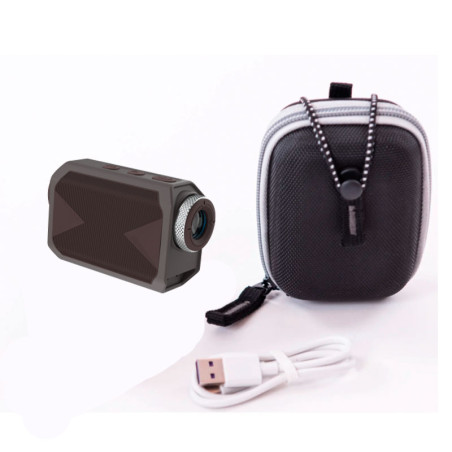 Medidor Láser MINI de Golf Telémetro Boston Compact Led Slope Edition Negro