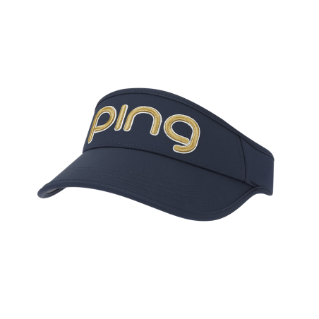 Visera Ping Lady G Le 3 Navy Gold