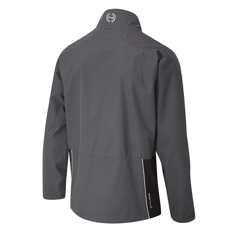Chaqueta Lluvia Ping Sensordry Jacket Gris Negro