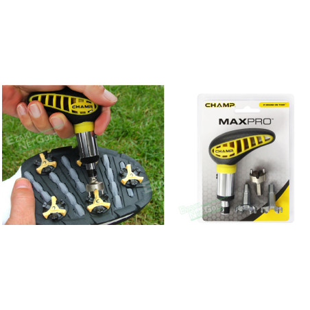 Llave para tacos zapatos de golf Champ Max Pro Wrench