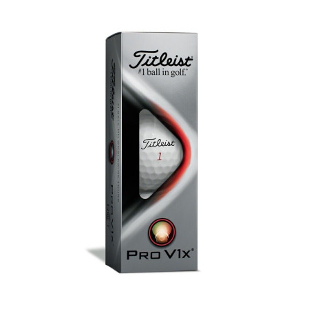 Bolas Titleist Pro V1x  RCT 2023 (Caja de 3 bolas)