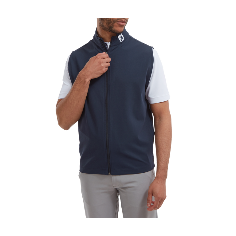 Chaleco FootJoy Full Zip Knit Vest Navy