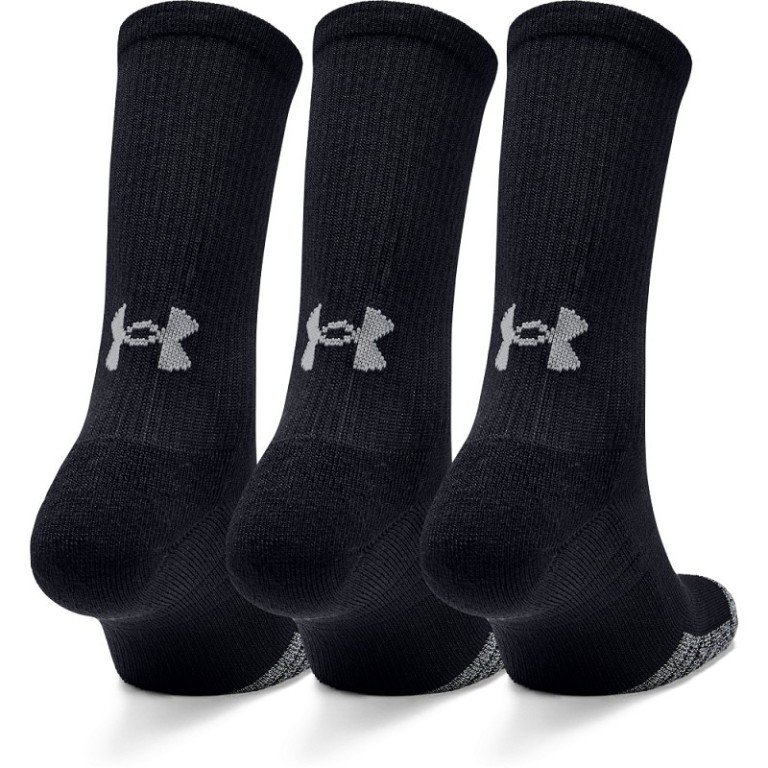 Calcetines Under Armor Pack de 3 unidades Negro 42-47