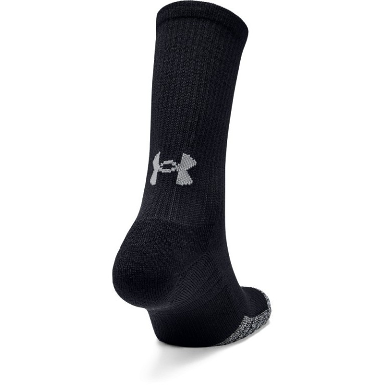 Calcetines Under Armor Pack de 3 unidades Negro 42-47