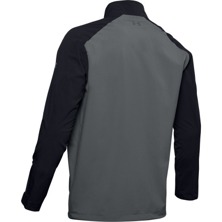 Chaqueta de Agua Under Armour Elements Rain Jacket-Black / Pitch Gray / Pitch Gray