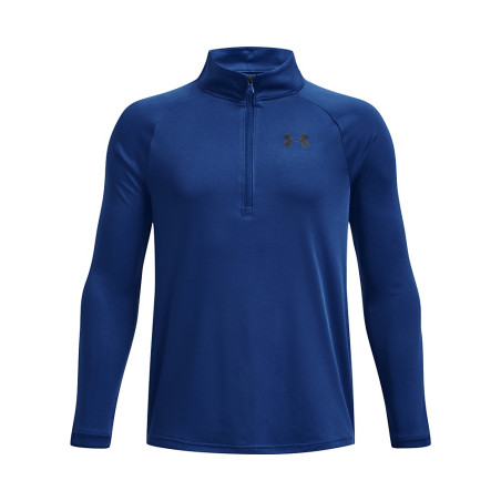 Midlayer Under Armour Junior Técnico Tech 2.0 1/2 Zip-Blue Mirage / / Black
