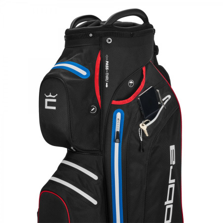 Bolsa Cobra UltraDry PRO Cart Bag black - electric blue