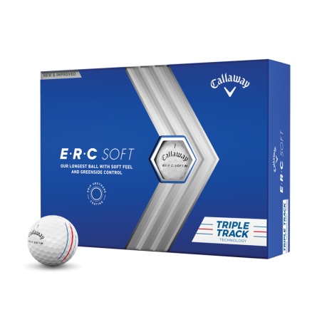Bolas Callaway E•R•C Soft Golf Balls Triple Track 3 piezas