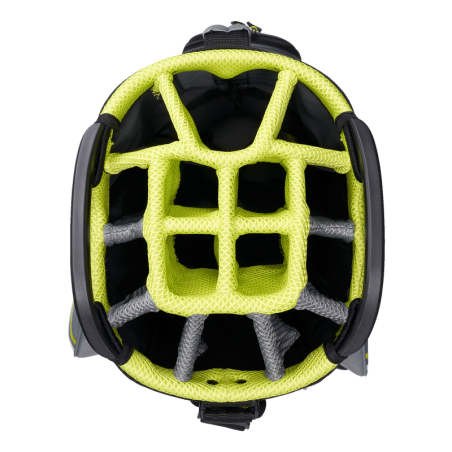 Bolsa Callaway CHEV 14+ Cart Bag Charcoal - Flo Yellow