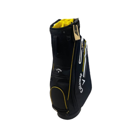 Bolsa Callaway CHEV Stand Bag Black - GoldenRod