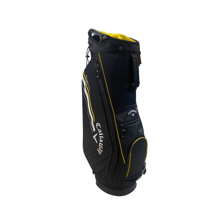 Bolsa Callaway CHEV Stand Bag Black - GoldenRod