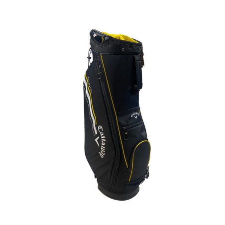 Bolsa Callaway CHEV Stand Bag Black - GoldenRod