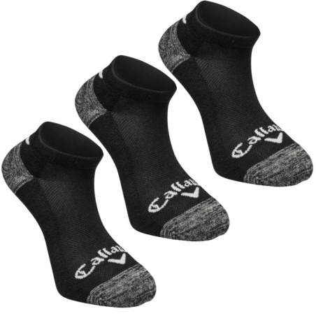 Calcetines Callaway Sport Low Negro (Pack 3 pares)