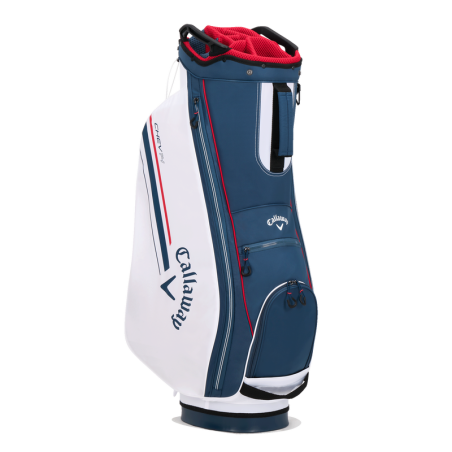 Bolsa Callaway CHEV 14+ Cart Bag Nvy/Wht/Red 24 EUR