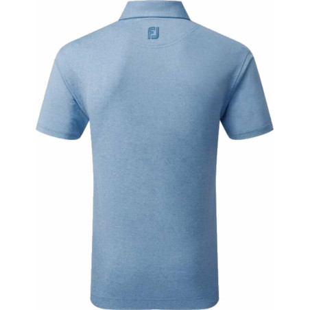 Polo FootJoy EU Heather Self Colla LT Blue Cobalt